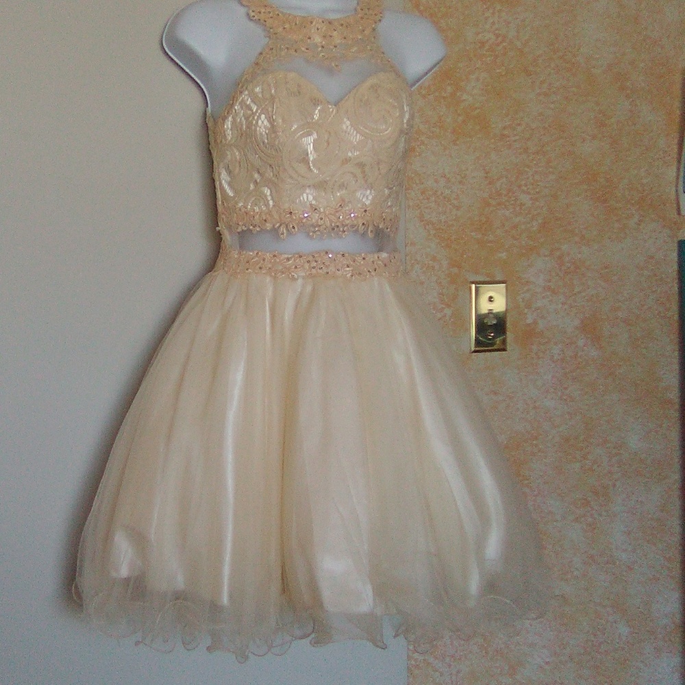 Formal short, Dama, prom, party dress.